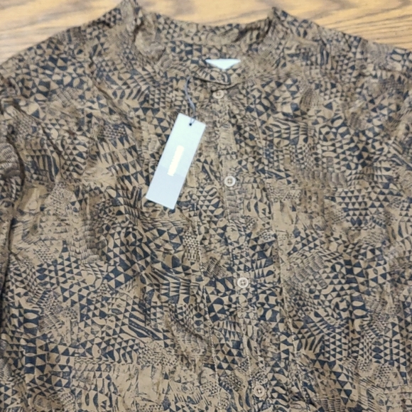 Humanoid Printed Silk Dress - Picture 2 of 7